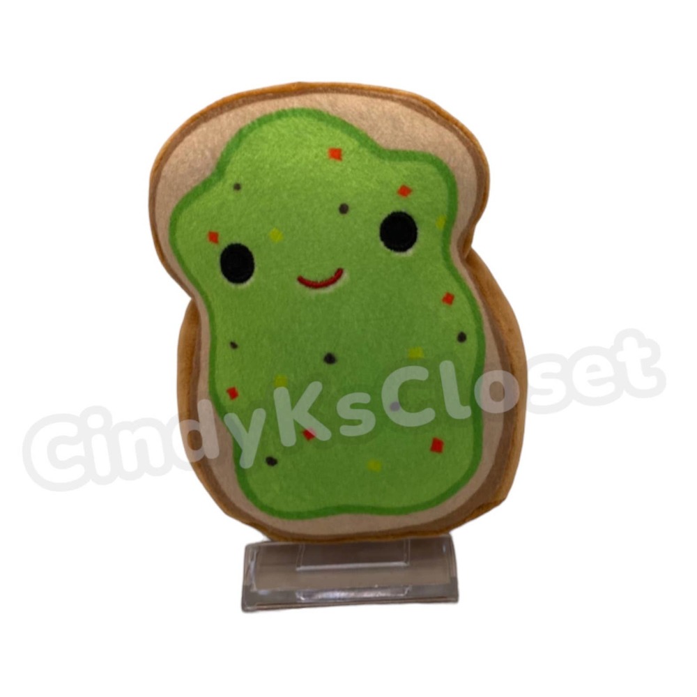 NEW Squishmallows Official Kellytoy Plush 5 inch Sinclair the Avocado Toast